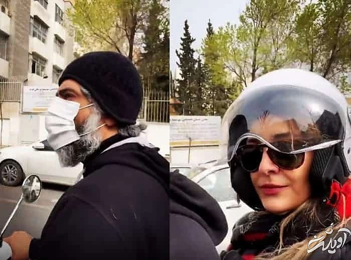 ساره بیات و همسرش علیرضا افکاری ساره بیات و همسرش